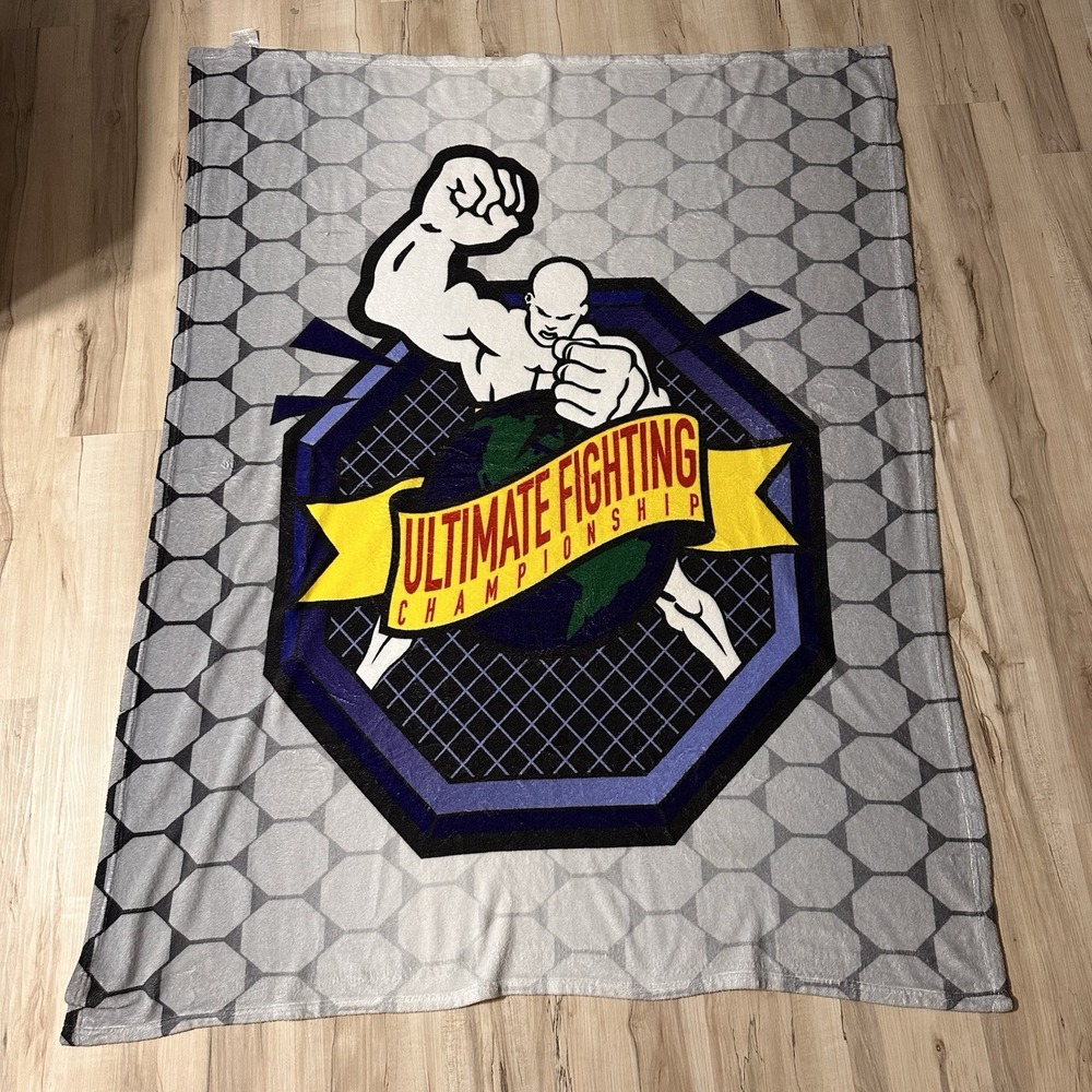 2019 KANATA BLANKET Official UFC Octagon Throw Blanket 50" X 60" Fast Shipping